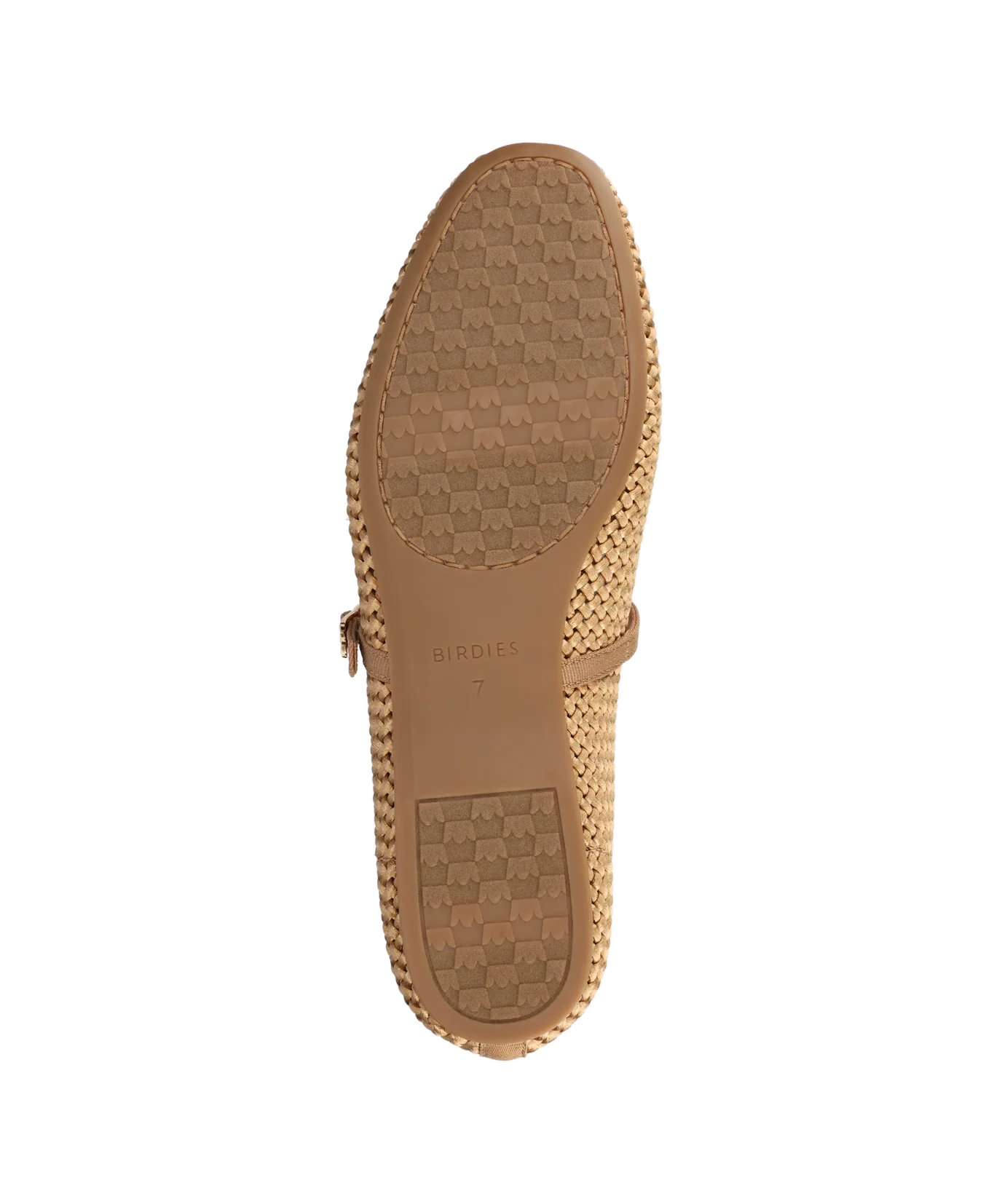 The Hummingbird Mary Jane - Gold Woven Satin - Image 8