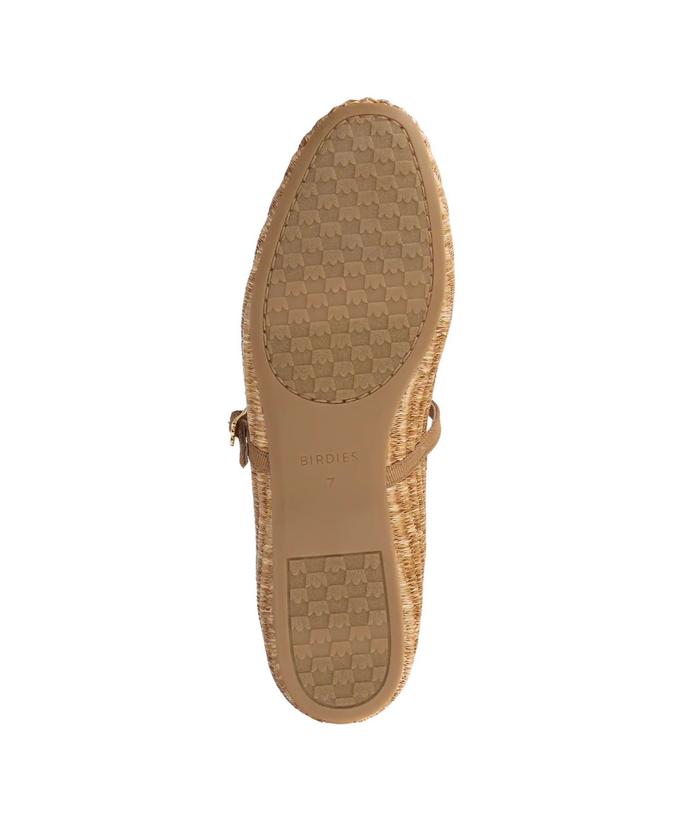 The Hummingbird Mary Jane - Tan Raffia - Image 7