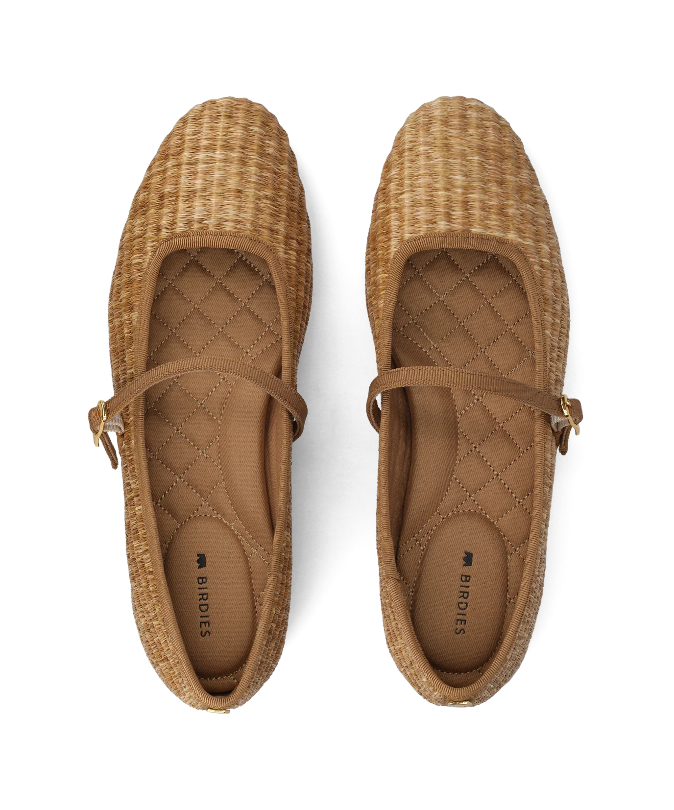 The Hummingbird Mary Jane - Tan Raffia - Image 8