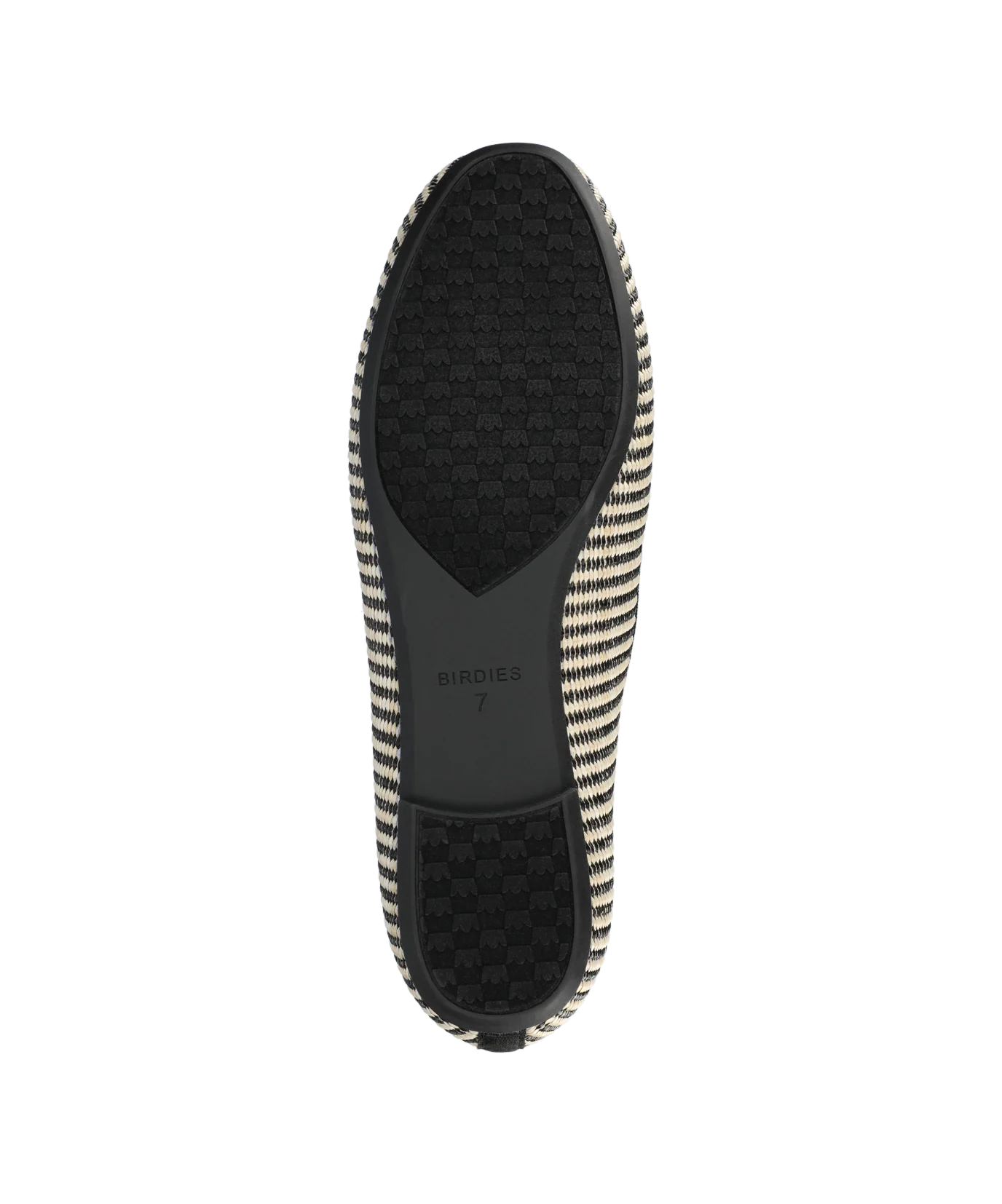 The Starling - Black/Off White Two Tone Raffia - Image 6