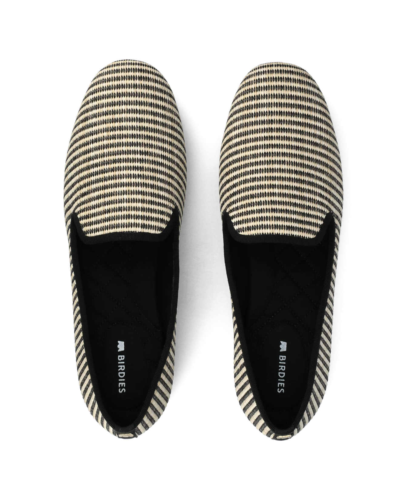 The Starling - Black/Off White Two Tone Raffia - Image 7