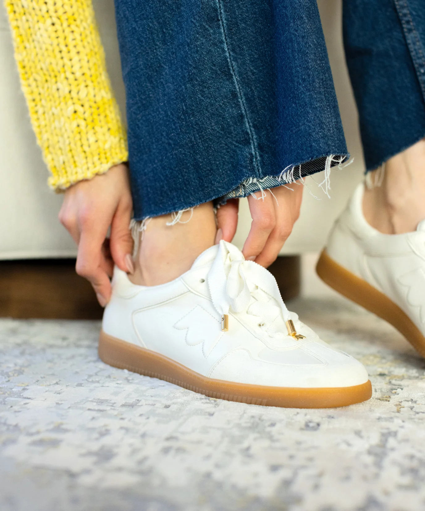 The Jay Sneaker - Off-White Leather - Image 4