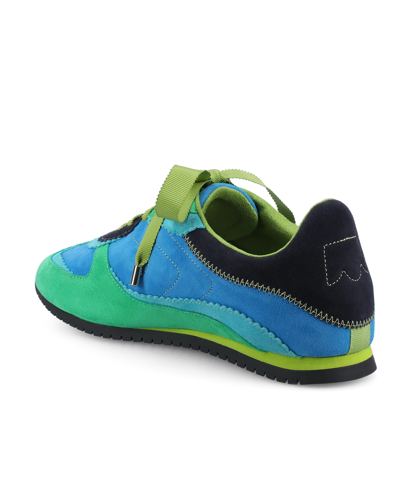 The Speedbird - Multi Cyan Suede - Image 6
