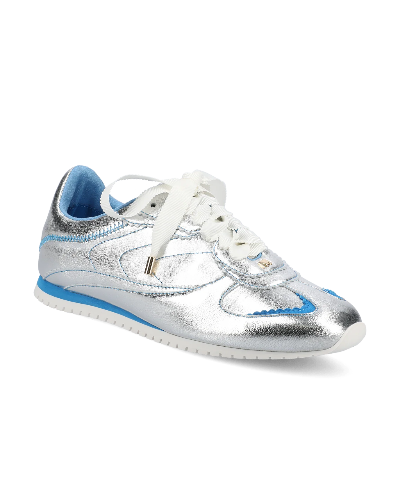 The Speedbird - Silver Metal Leather